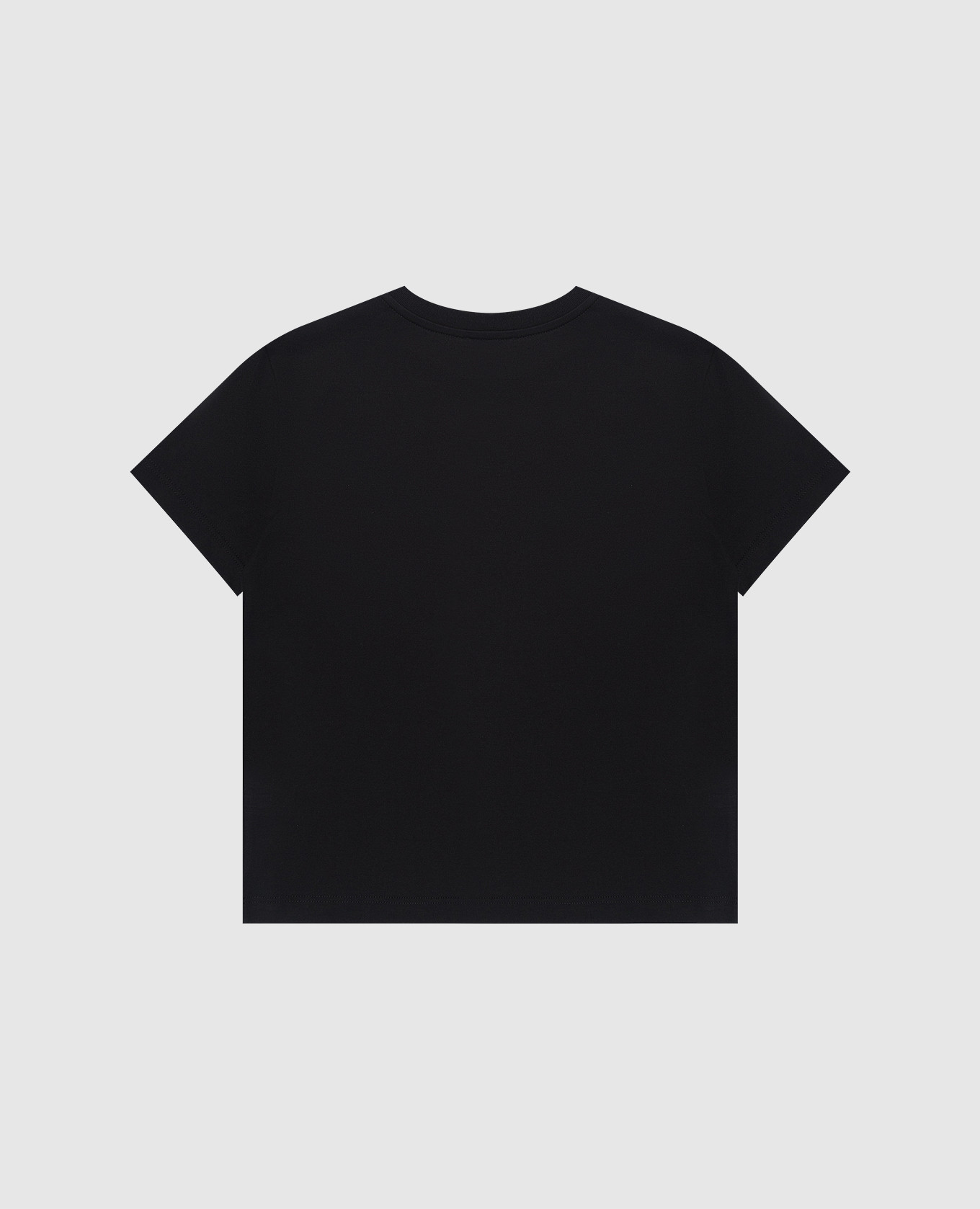 

Children's black t-shirt with crystals Dolce&Gabbana