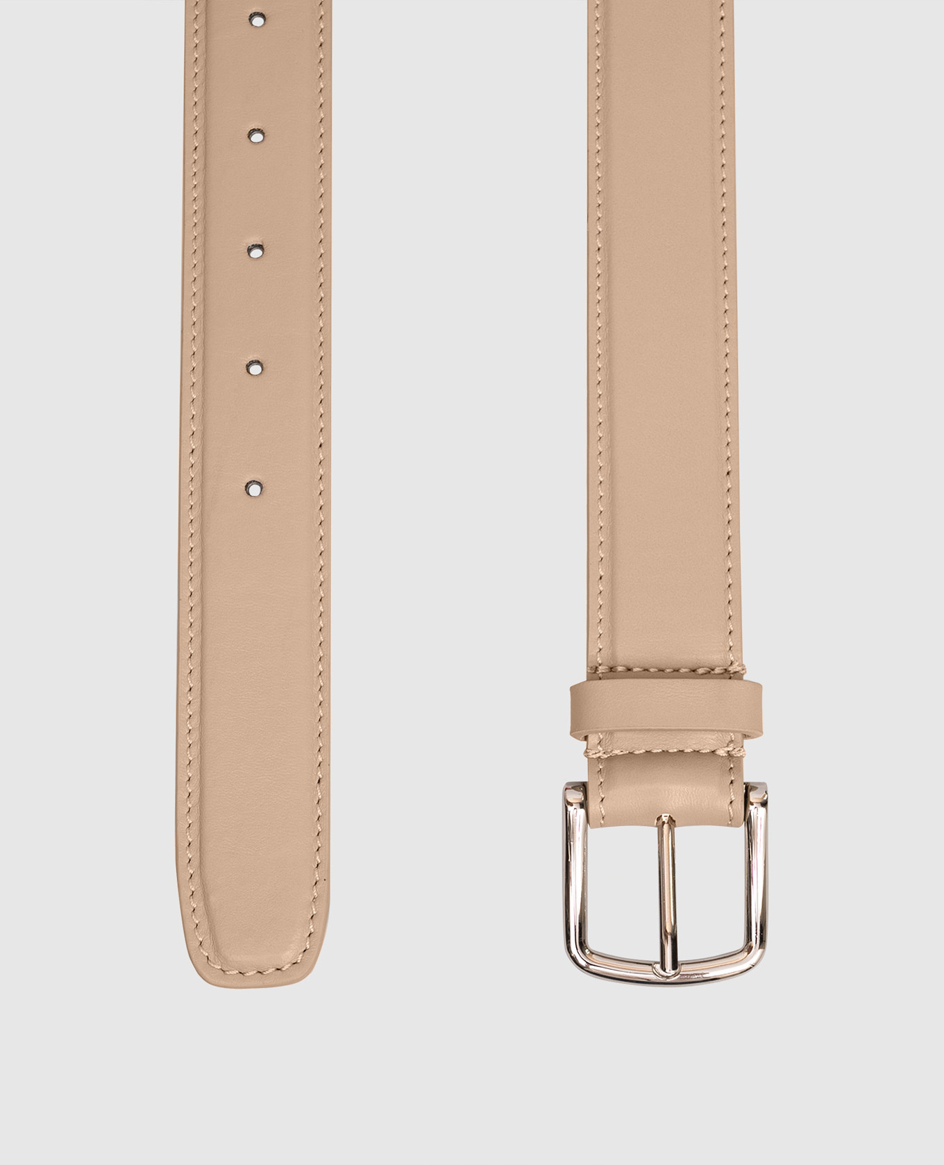 Beige leather belt Babe Pay Pls 3