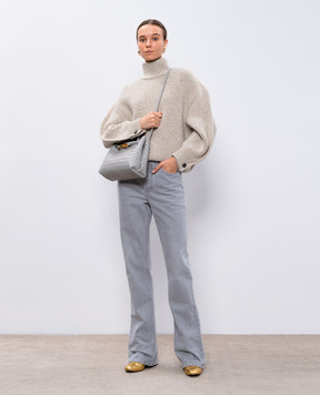 Bottega Veneta Beige sweater with wool 802130V4O10