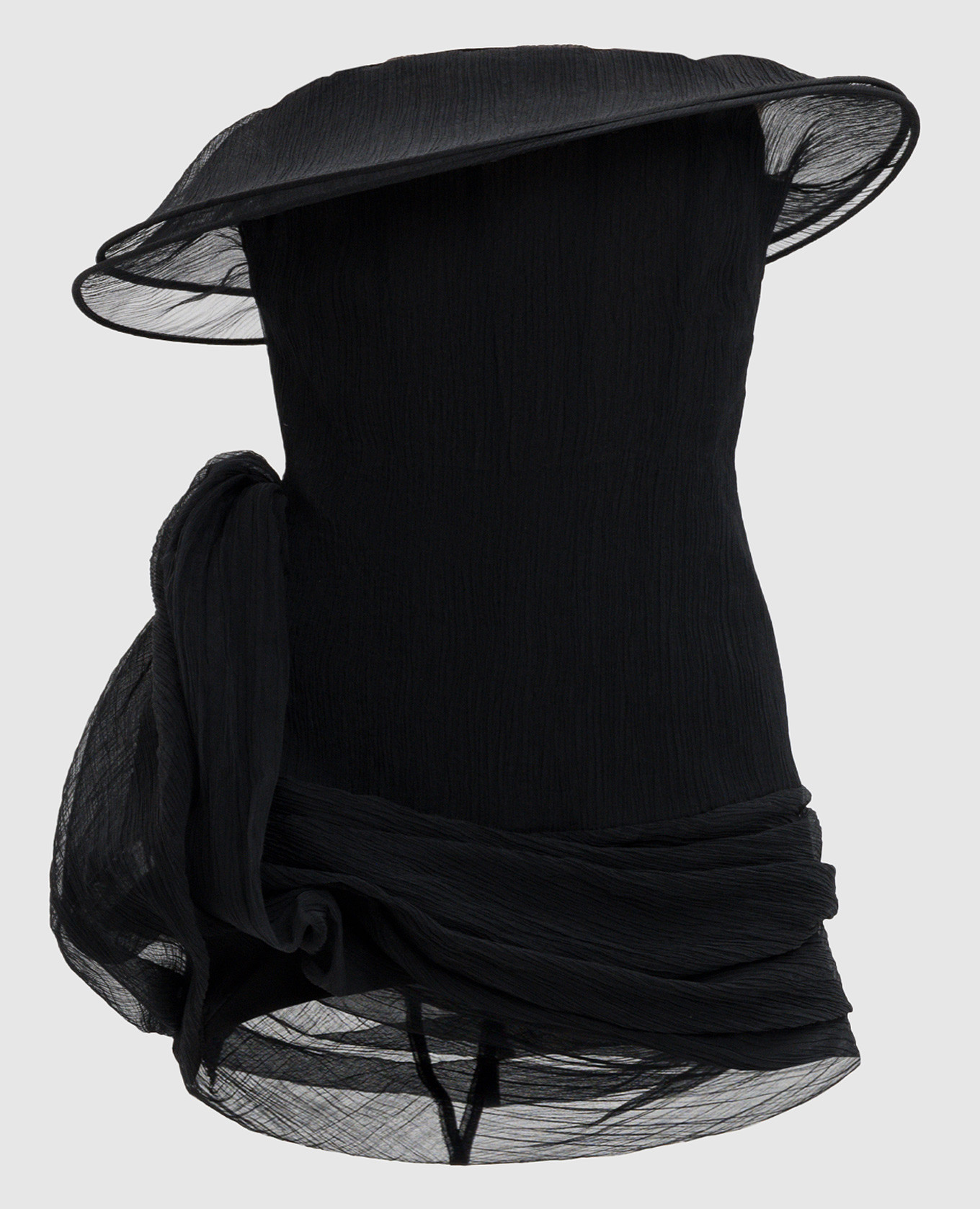 

Black silk corset mini dress Magda Butrym