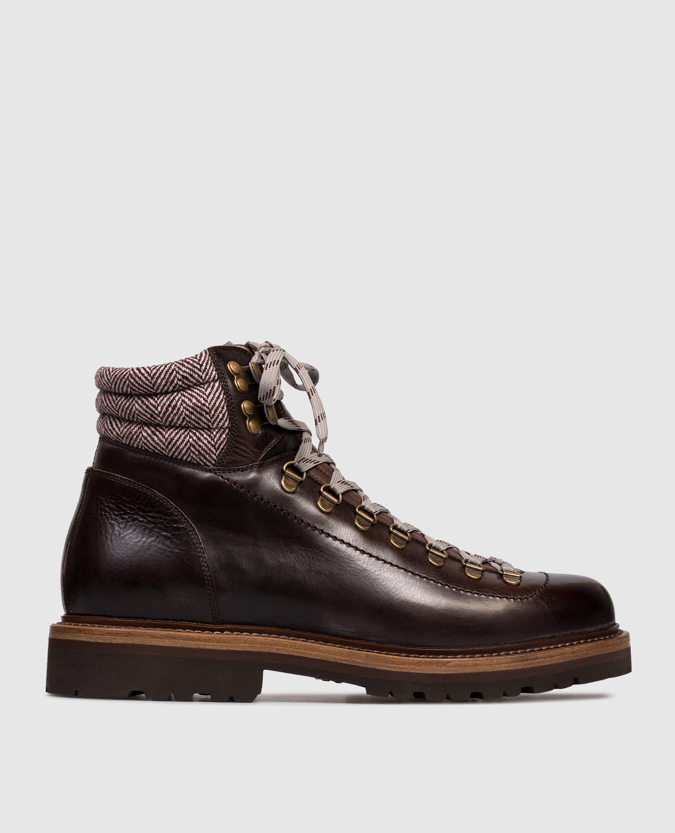 

Brown leather boots Brunello Cucinelli