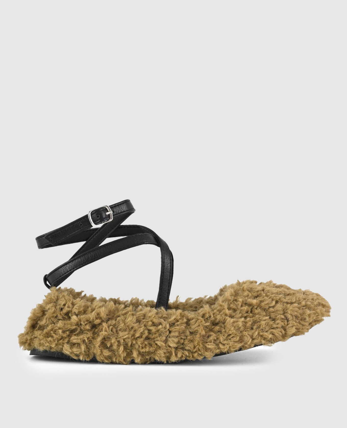 

Teddy brown ballet flats Colors of california
