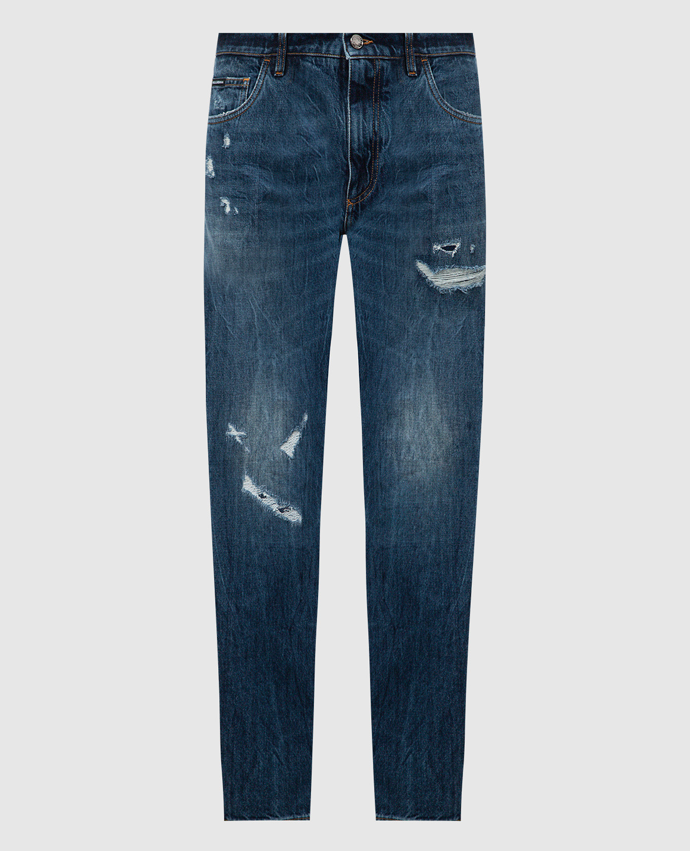 Blue jeans with a logo Dolce&Gabbana