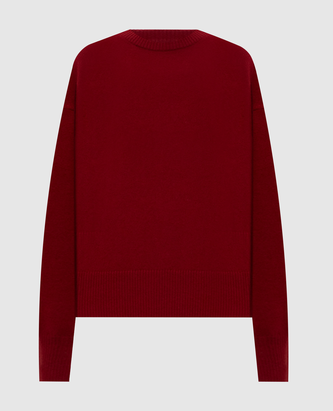 ANAA red cashmere sweater Loulou de Saison
