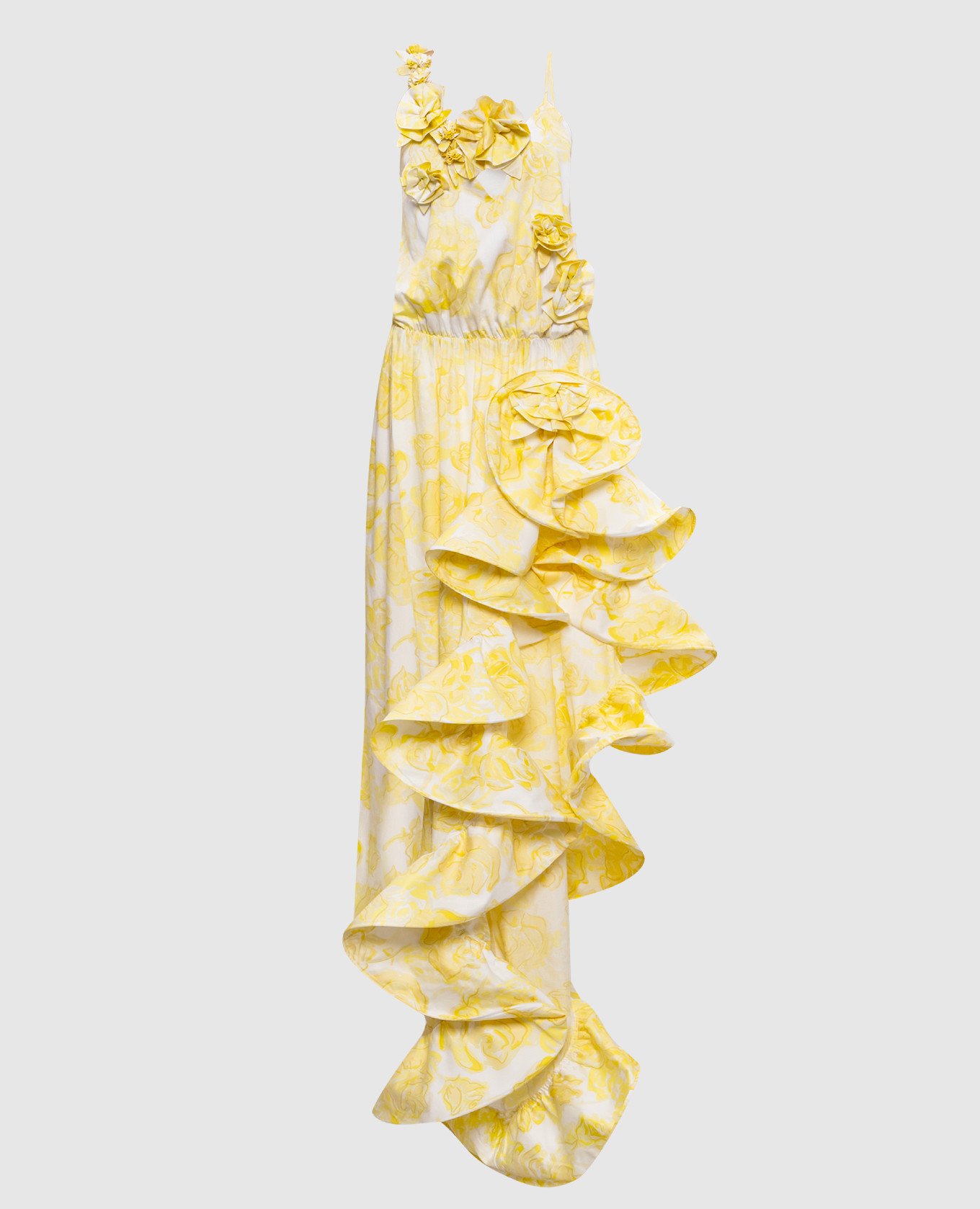 

Yellow dress with applique Twinset Actitude
