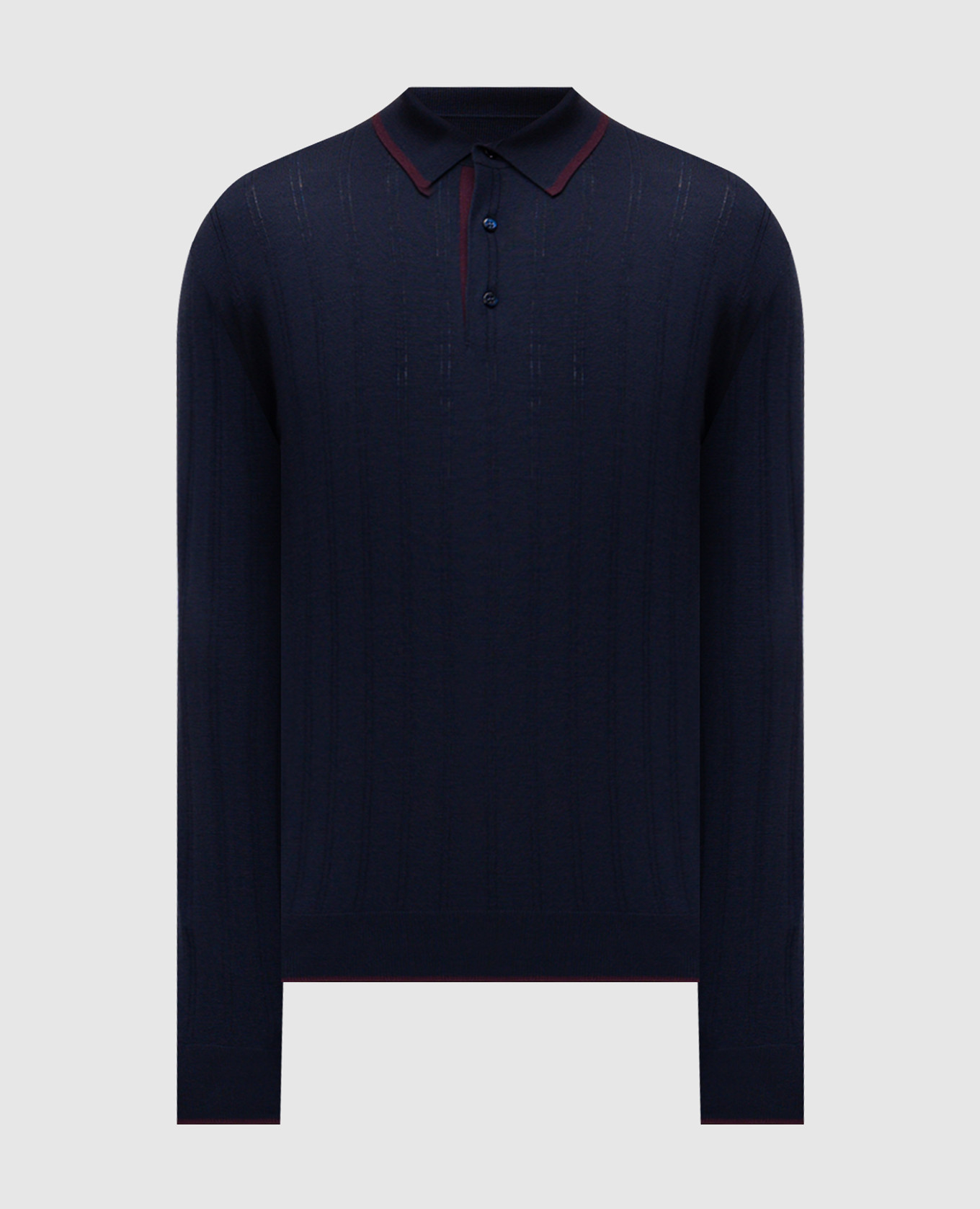 

Purple wool polo shirt Stefano Ricci, Violet