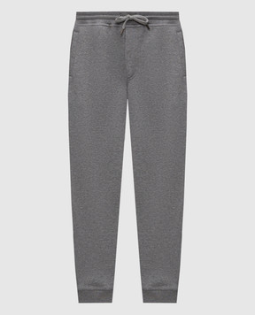 Brunello Cucinelli Grey melange joggers MM8313233G