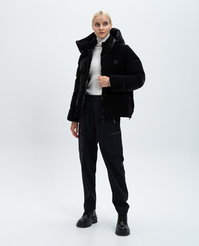 Moncler Grenoble Black pants with logo J20982A00003597FA