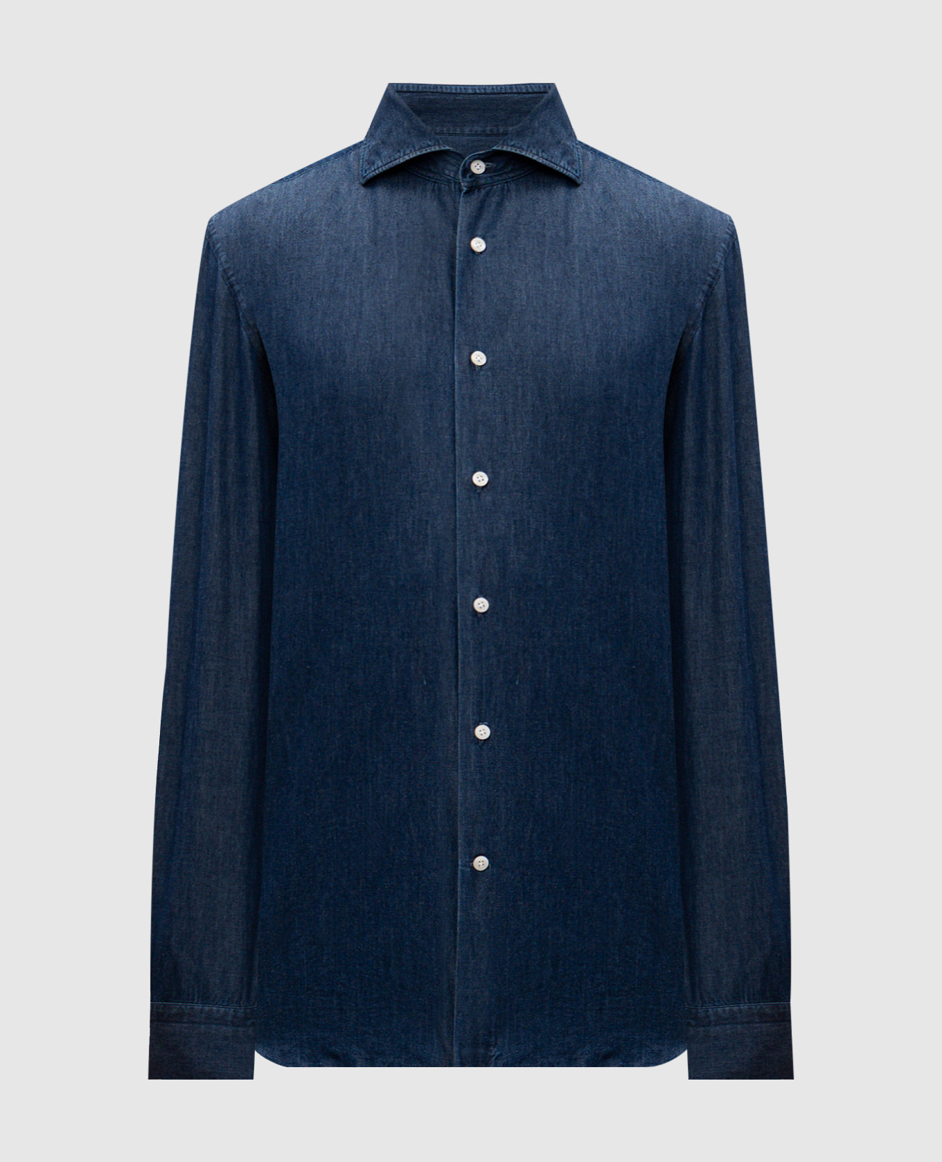 Enrico Mandelli Blue denim shirt