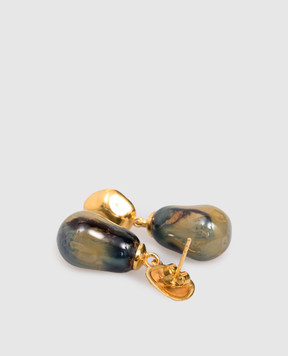 House of Fou Lake Ocean Earrings LAKEDROP