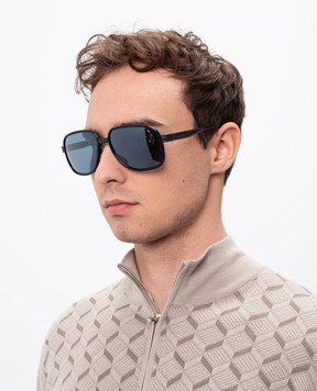 Stefano Ricci Blue logo sunglasses SG33UMEACET