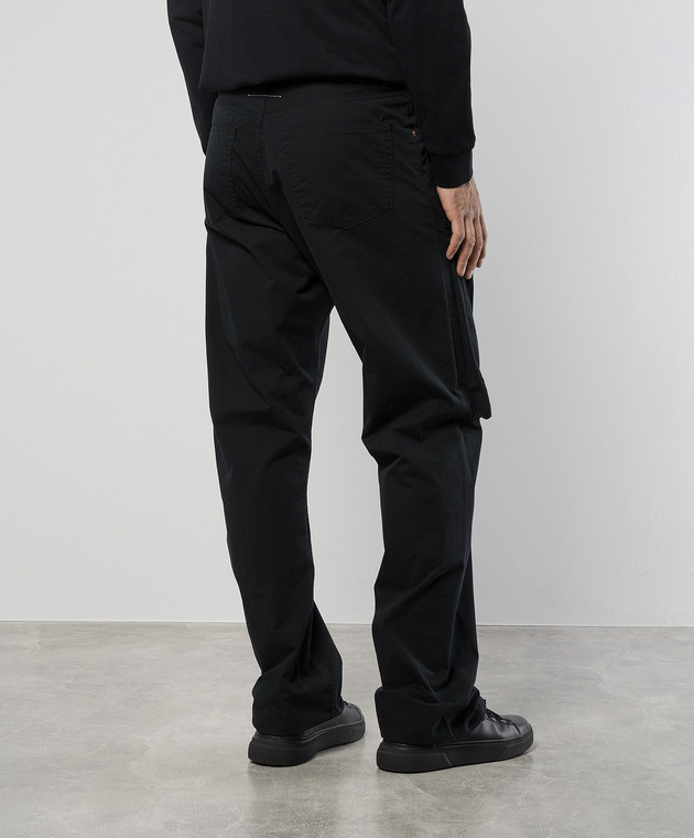 Maison Margiela MM6 - Black cargo pants SH0LA0007M35148 - shop