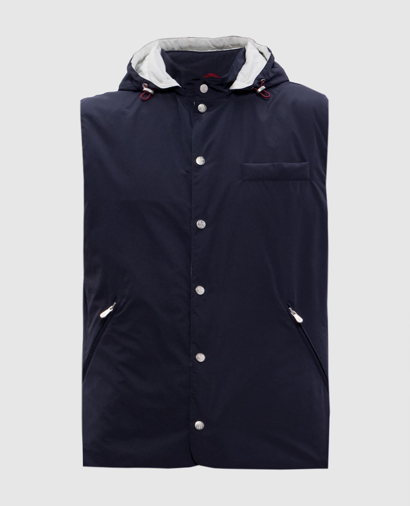 Blue vest Brunello Cucinelli