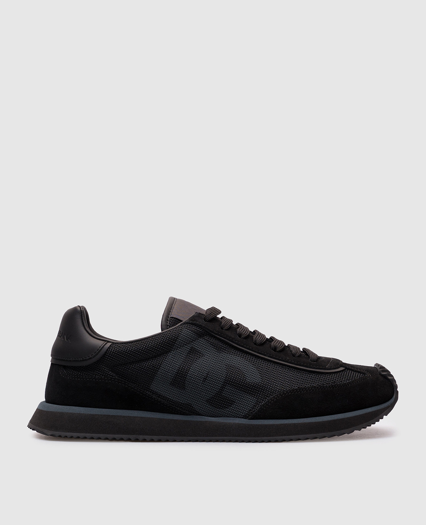 

Black CUSHION combo sneakers with logo monogram Dolce&Gabbana
