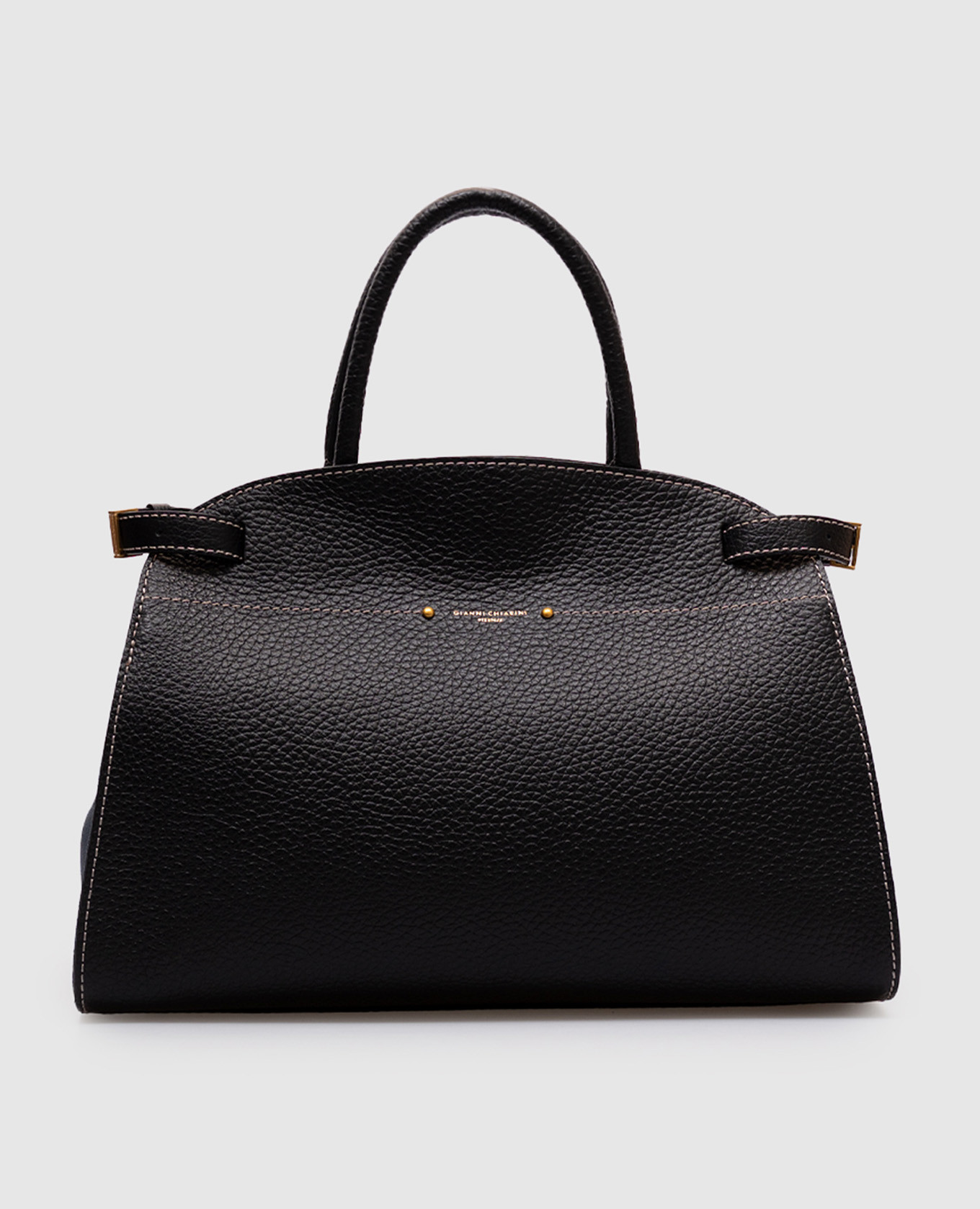 

Black leather tote bag Farah Gianni Chiarini