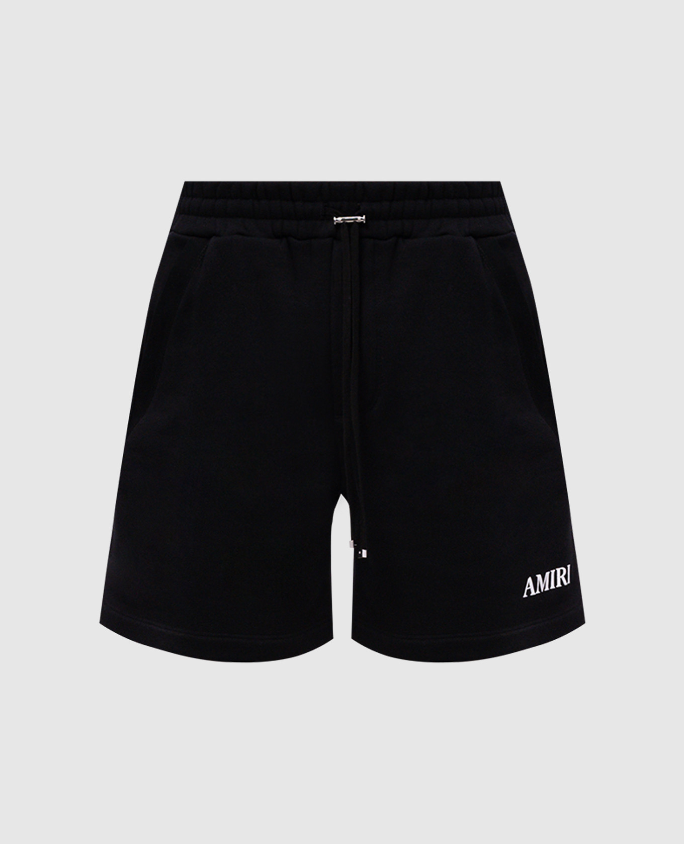 

Black shorts with logo print AMIRI