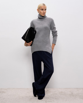 Toteme Gray wool sweater 254WRT0614YA0008