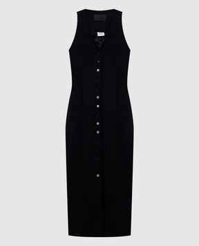 Vetements Black wool midi dress WH76TD400B