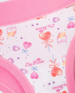 RiminiVeste Lovely baby pink panties with Emy Bimba print B2839J