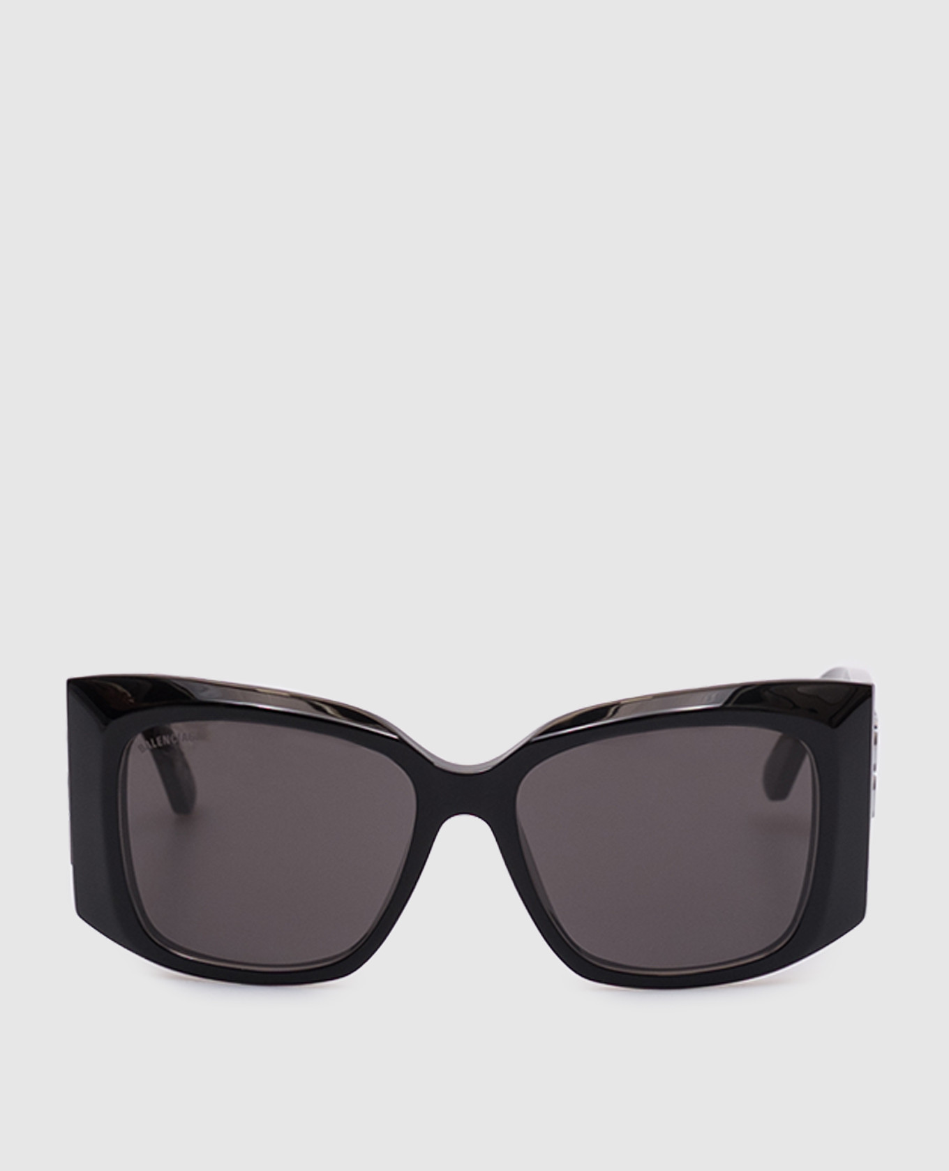Square XL black sunglasses Balenciaga
