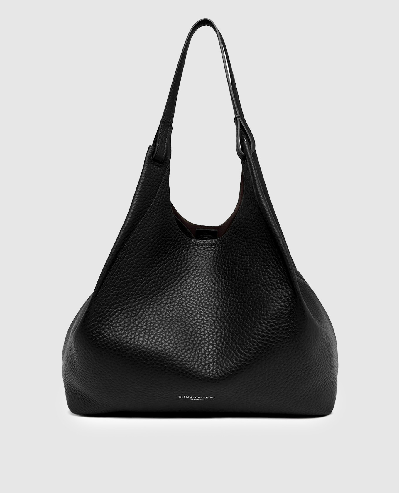 

Dua black leather tote bag Gianni Chiarini