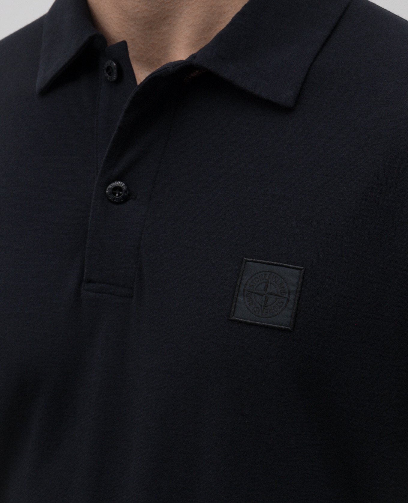 

Blue polo shirt with logo Stone Island