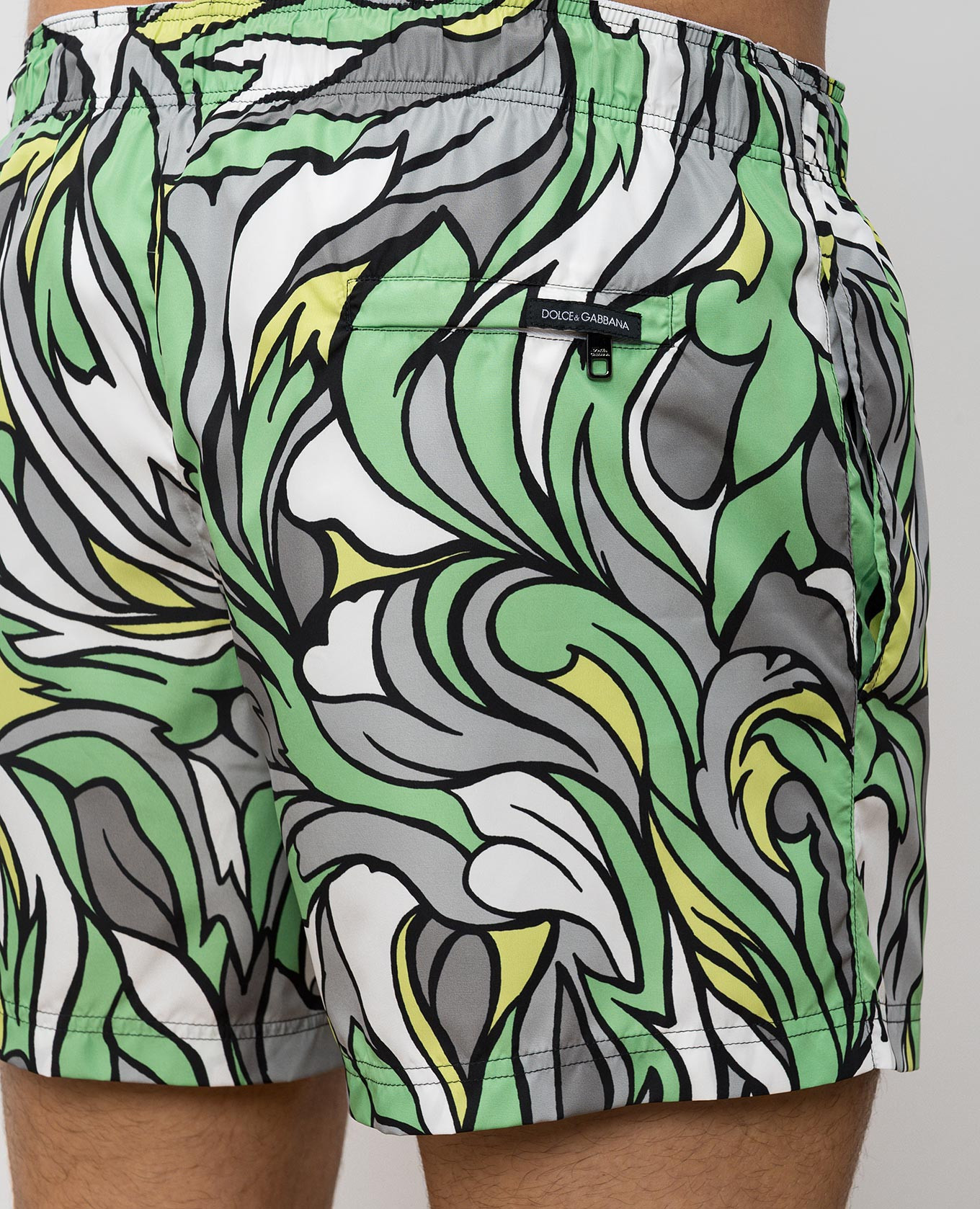 

Abstract print swim shorts Dolce&Gabbana, White