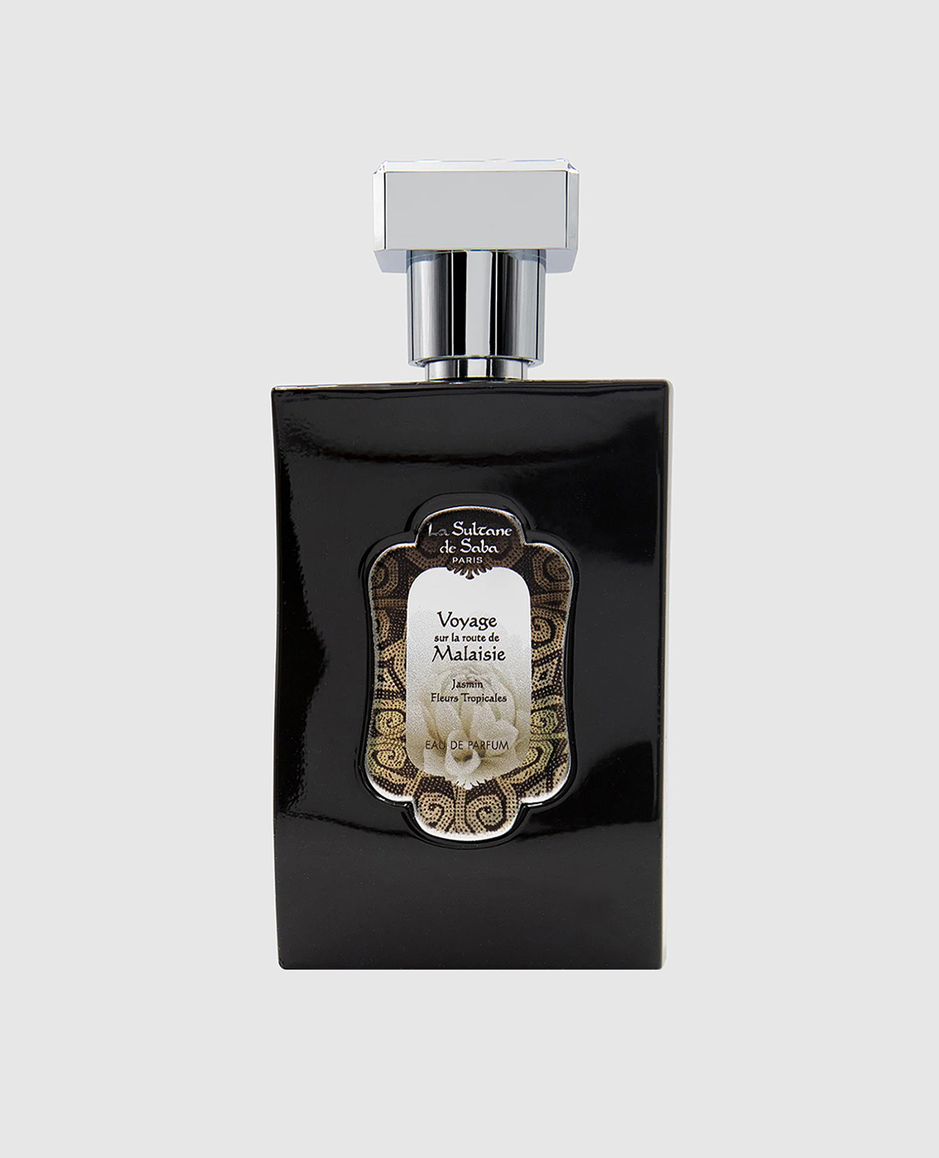 

Eau de Parfum with the scent of jasmine and tropical flowers 100 ml La Sultane de Saba, Black