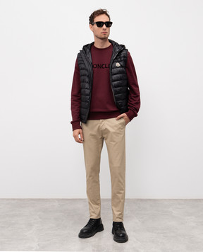 Moncler Orant black down vest K20911A00104597YG
