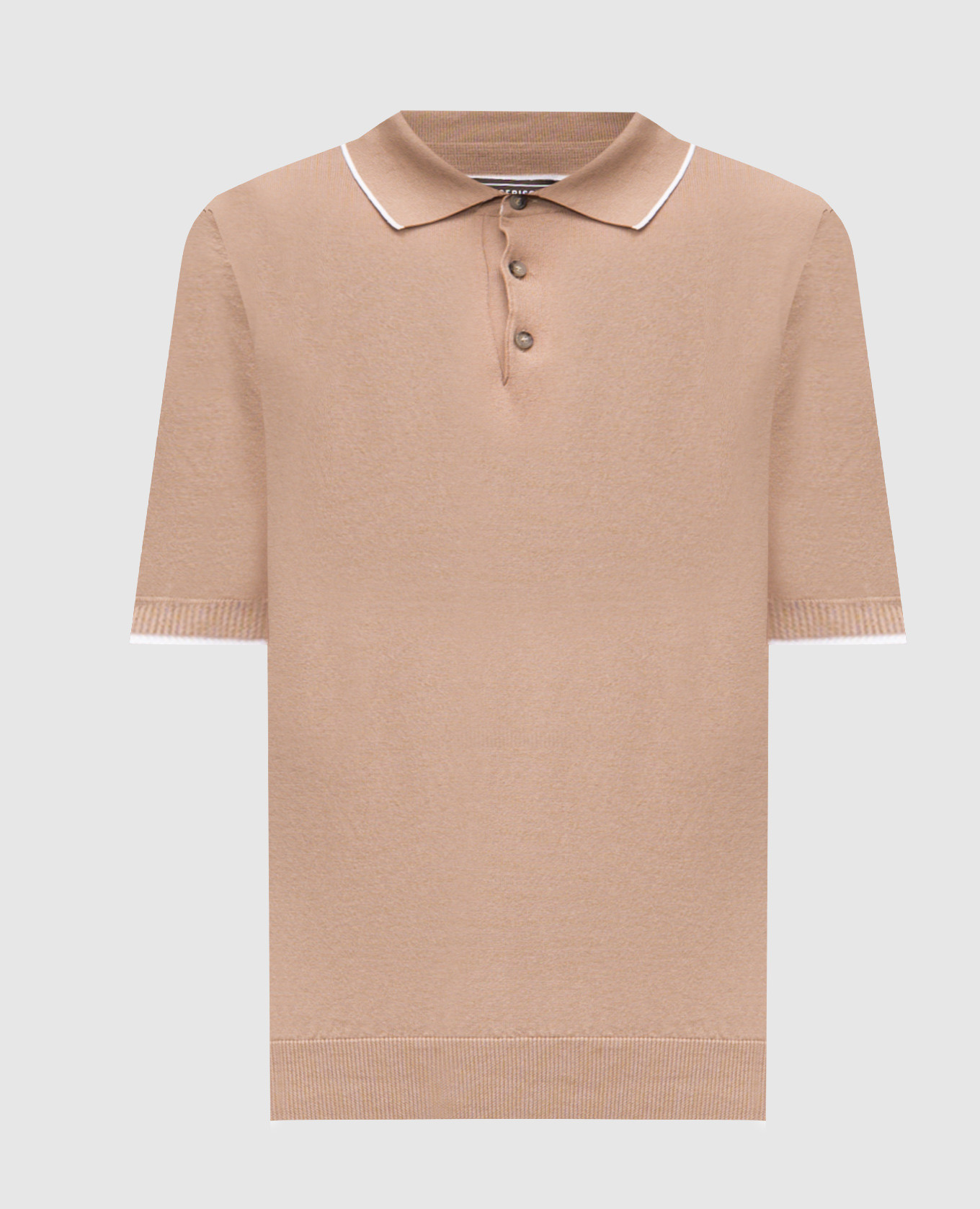 

Beige polo Peserico