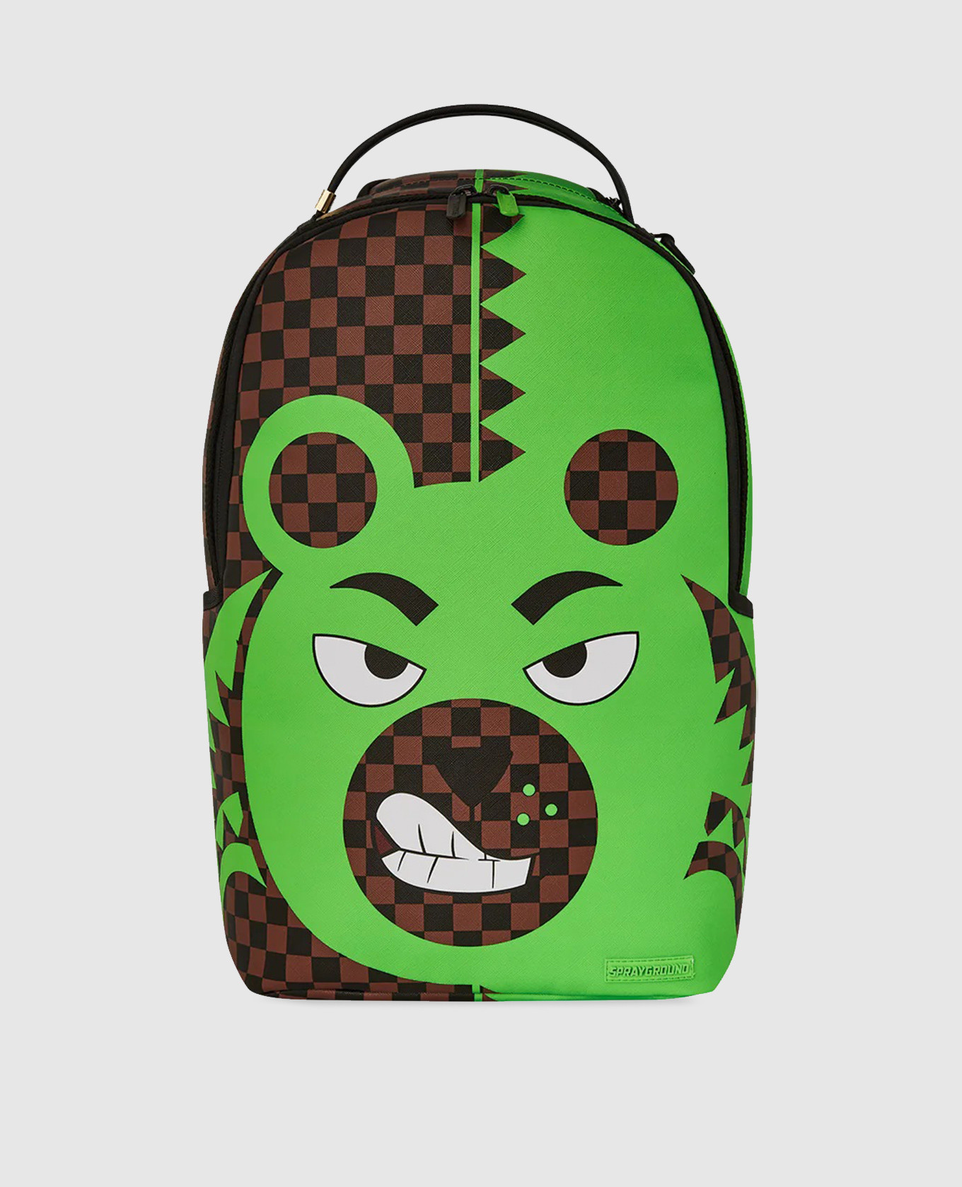 

Children's green backpack MONEY BEAR with logo Sprayground, White