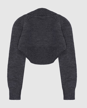 CAF Children's gray woolen bolero 701FI6M5