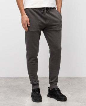 C.P. Company Grey sweatpants with logo embroidery MSP100B110044R