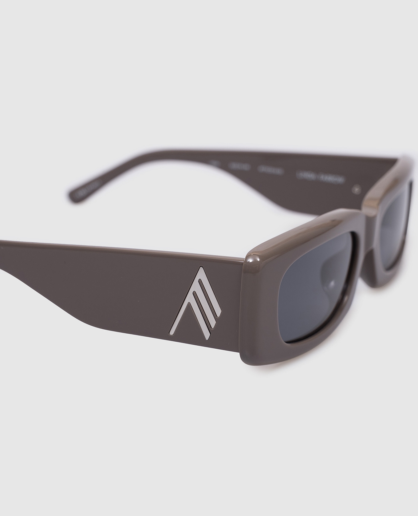 Mini Marfa brown sunglasses The Attico by Linda Farrow 4