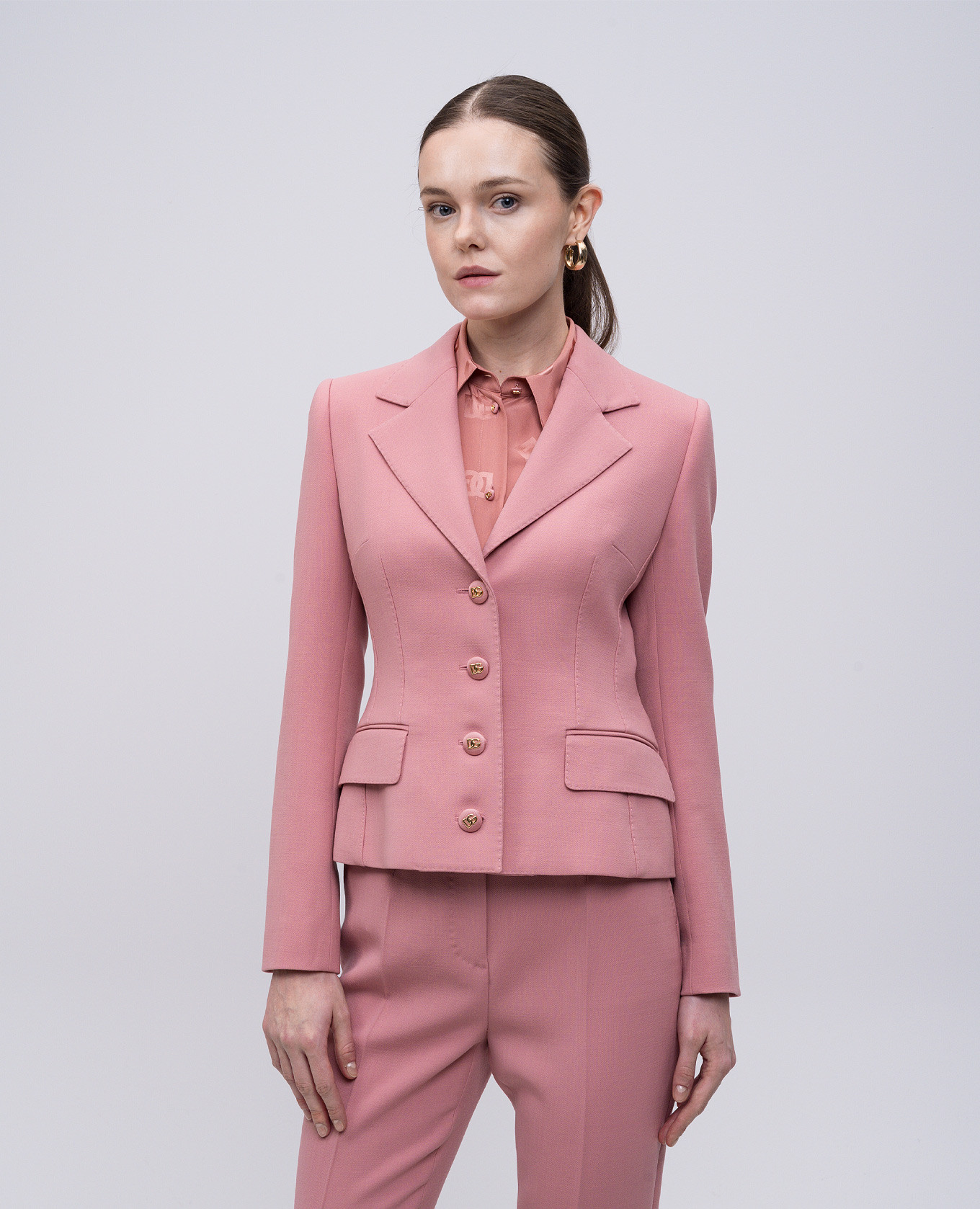 

Pink wool jacket Dolce&Gabbana