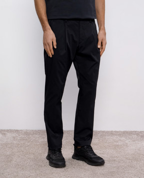 Herno Black pants with logo PT000091U12531