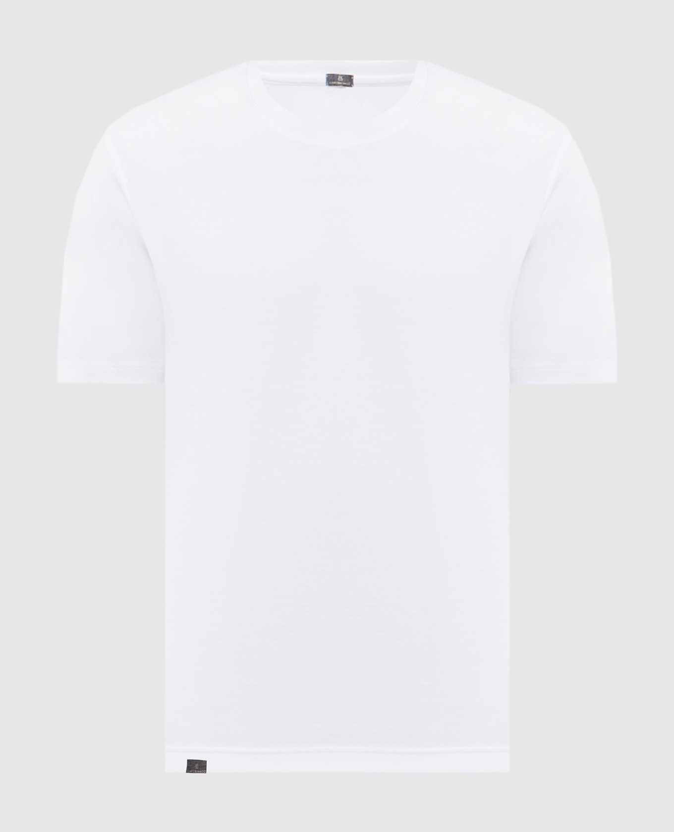 

White t-shirt with logo CAPOBIANCO
