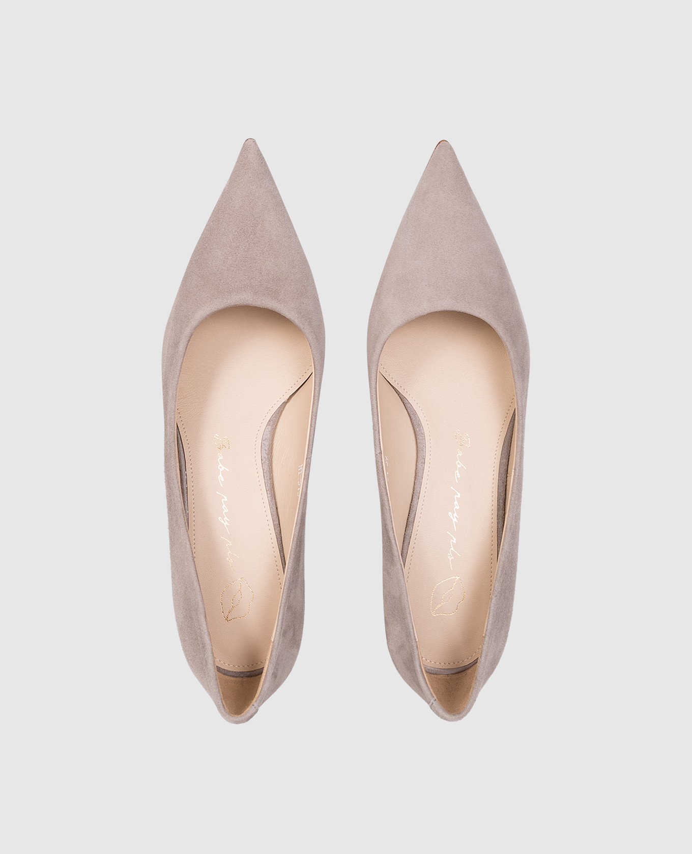 

Gray suede shoes Babe Pay Pls, Grey