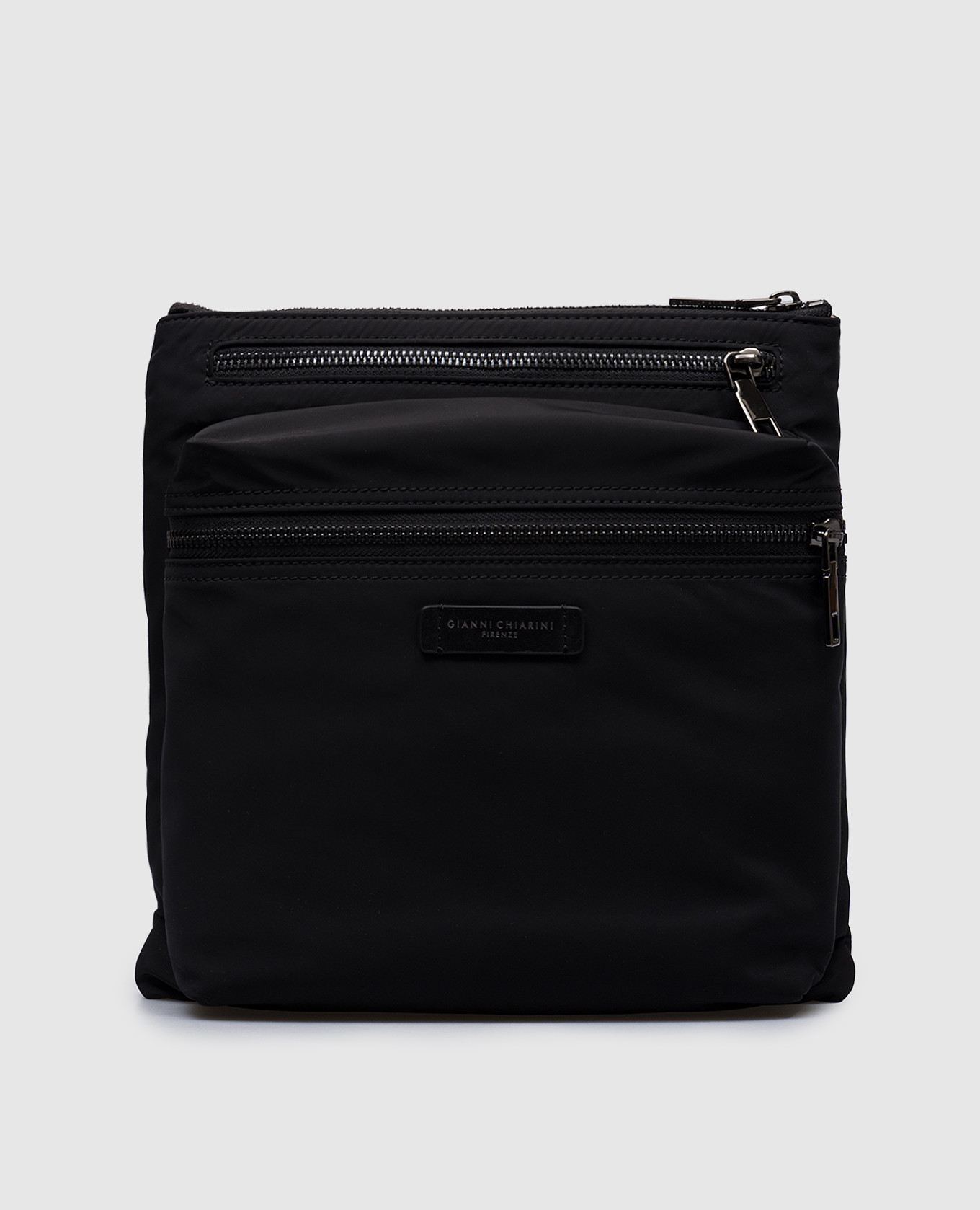 

Black OSLO bag with logo Gianni Chiarini