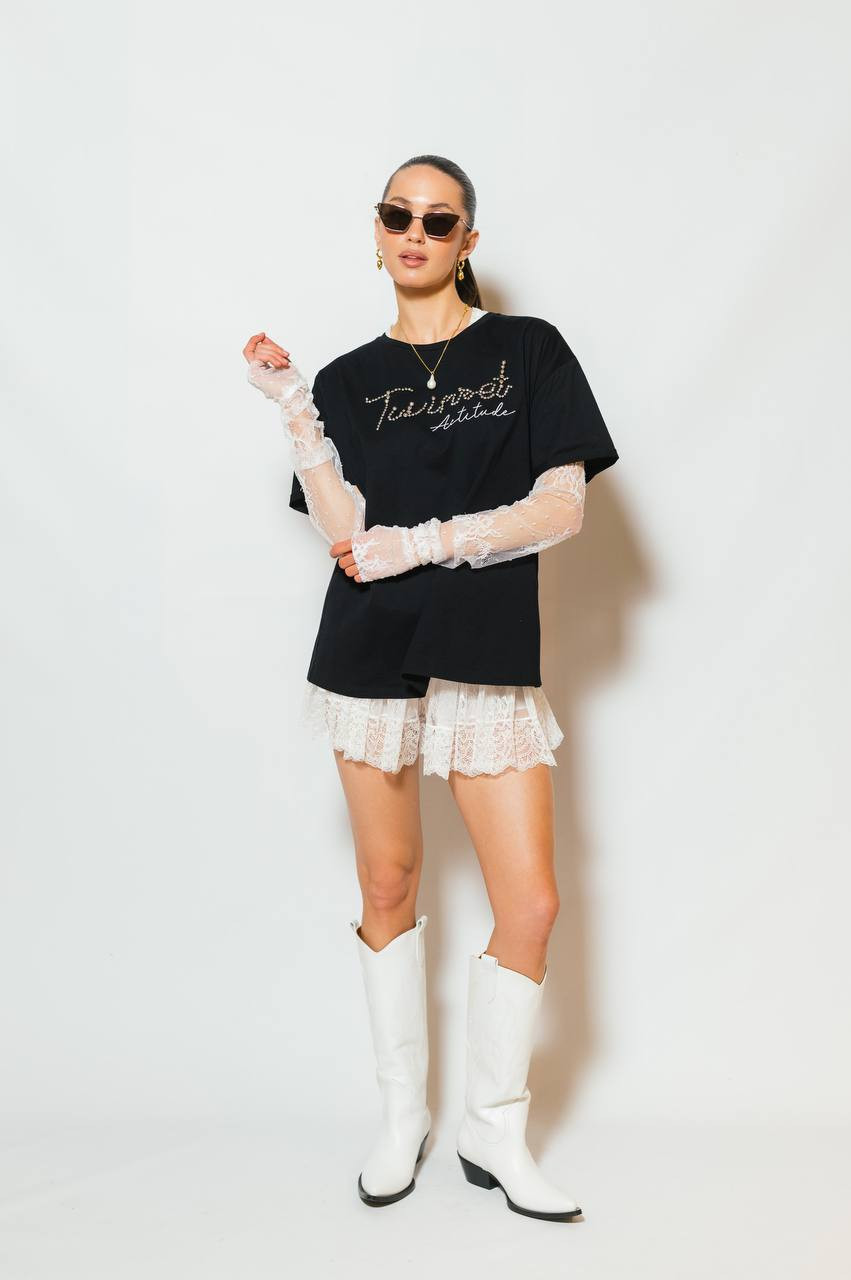 

White lace blouse Marc Le Bihan