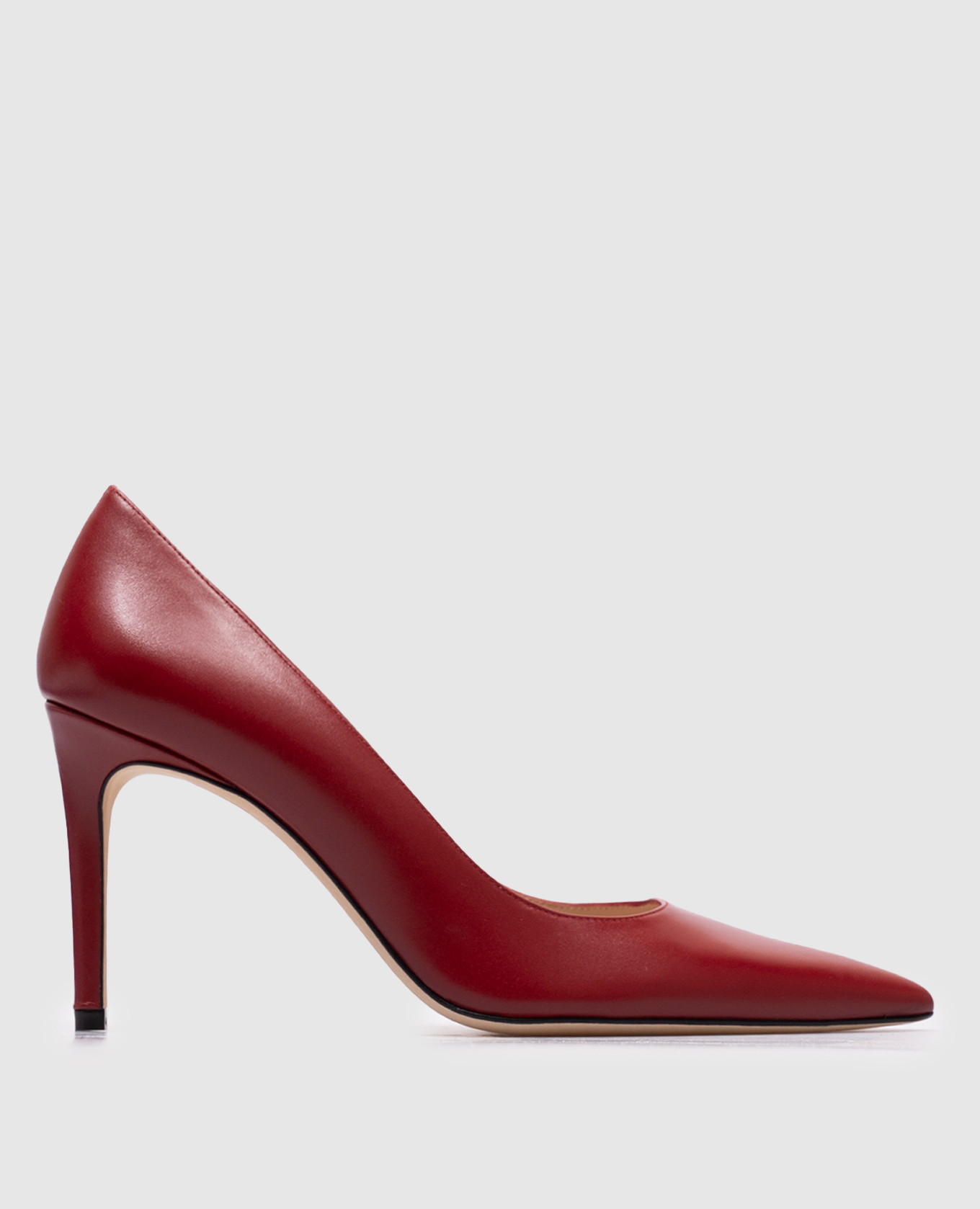 

Burgundy leather POWER shoes Stuart Weitzman