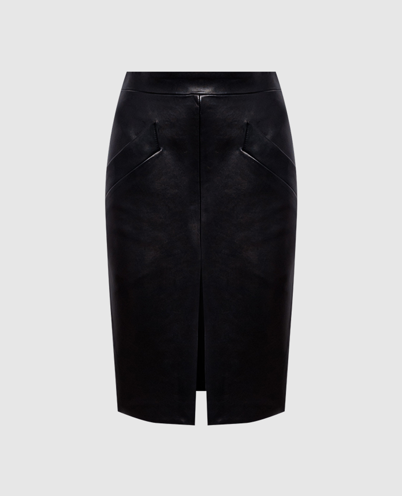 

Black leather skirt Jacob Lee