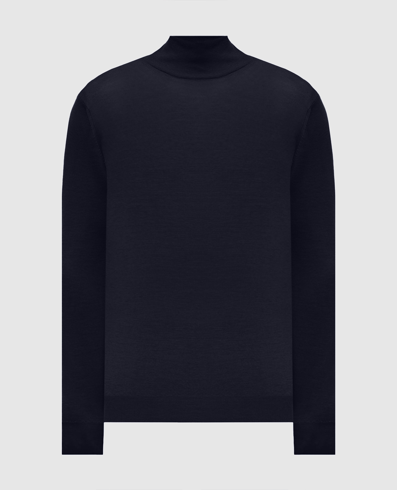 Blue wool golf Canali