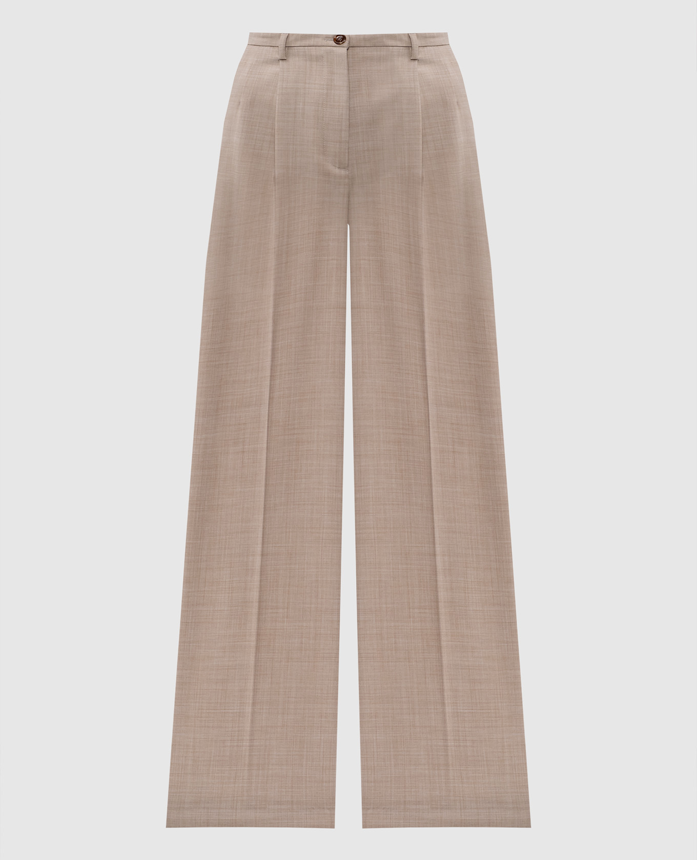 

Beige wool trousers Spenser Momoni