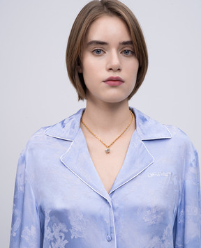 Off-White Mini Dice Gold Chain OWOB13NS25MET001