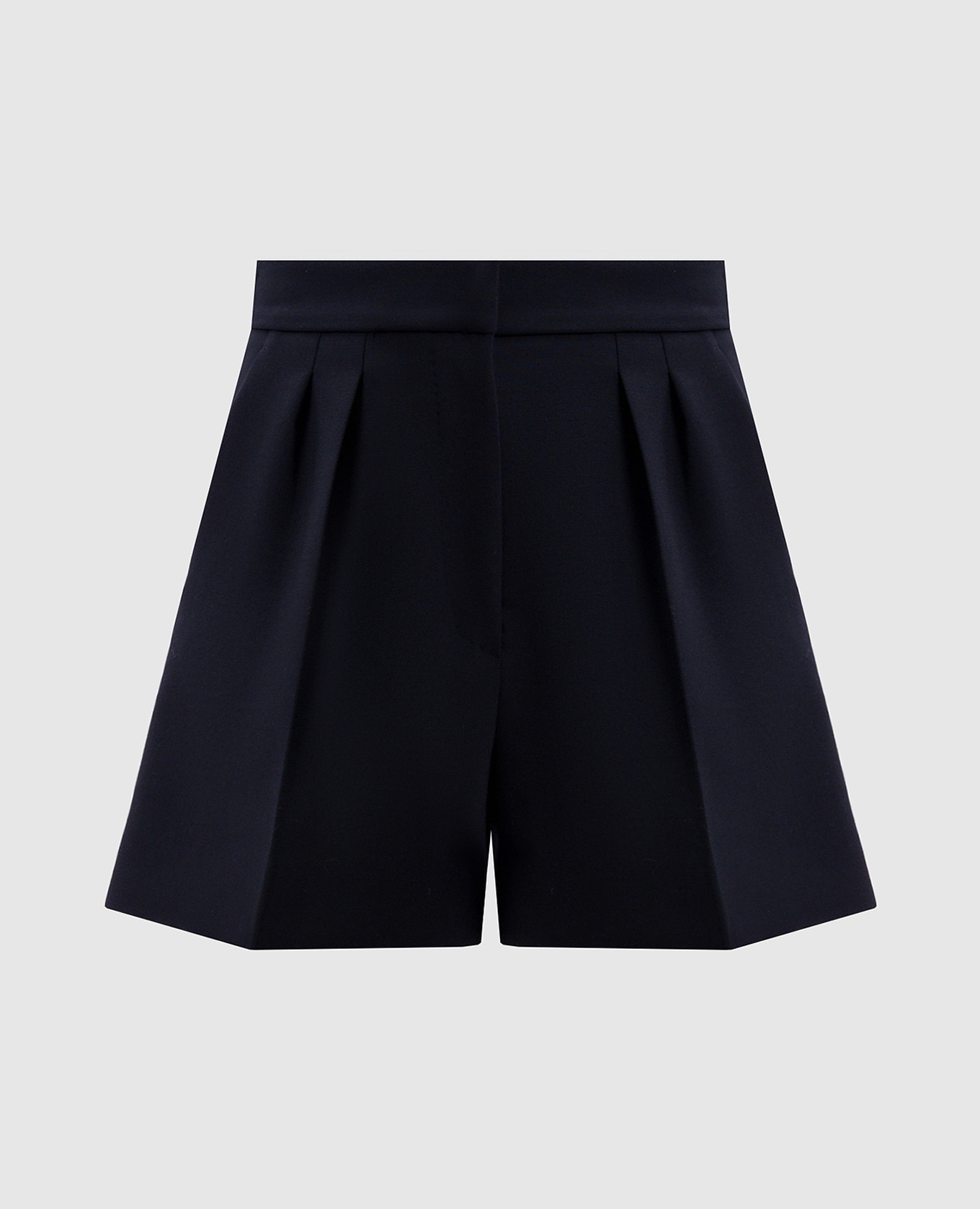

Blue ZIC wool shorts Max Mara