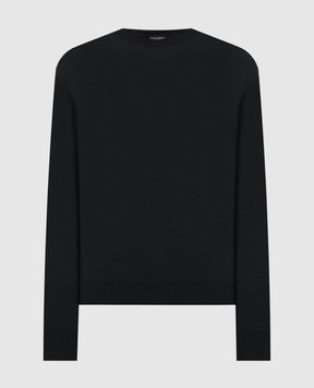 Stefano Ricci Black wool jumper K303025G01F25345