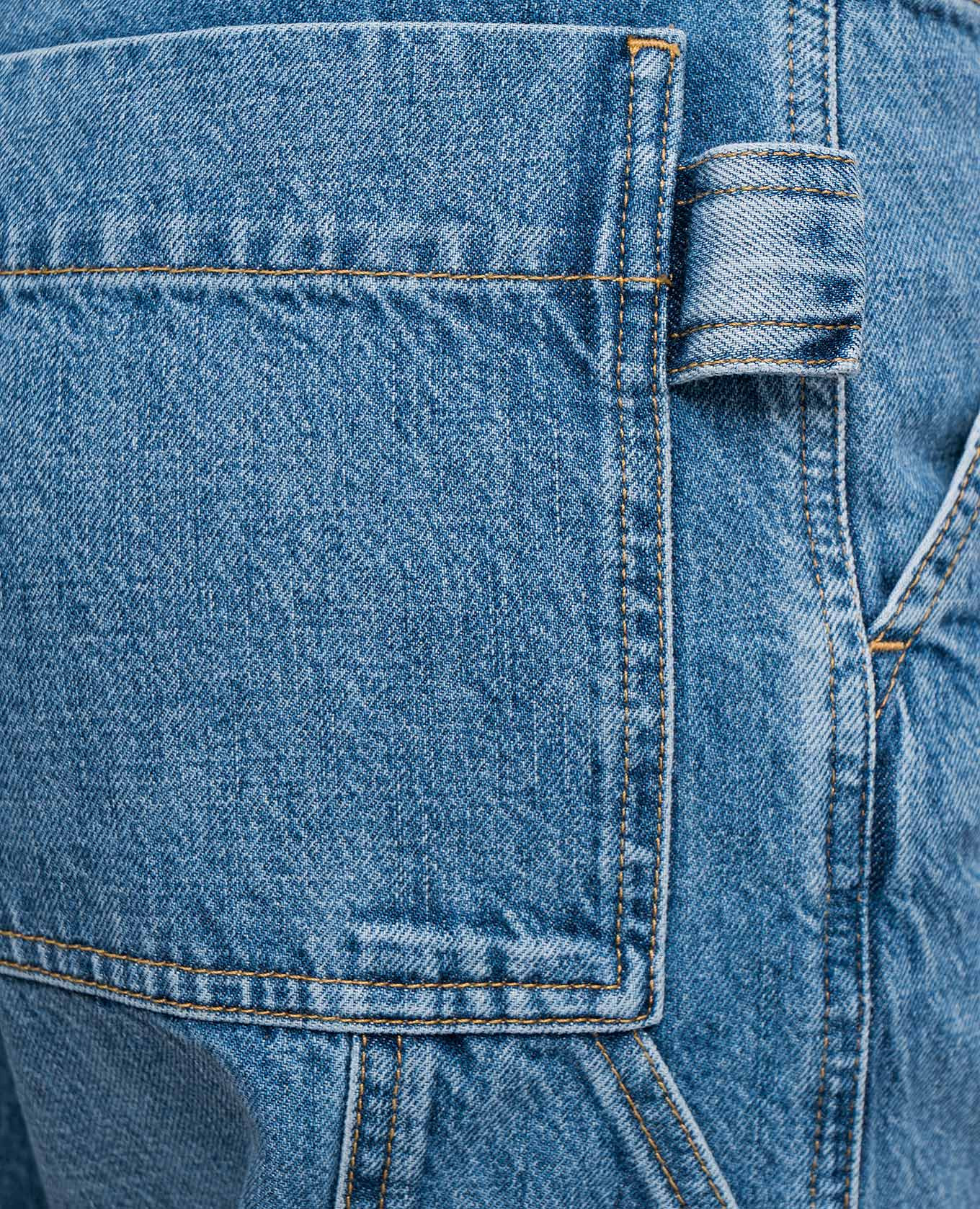 

Blue cargo jeans with a distressed effect Bottega Veneta, Light blue