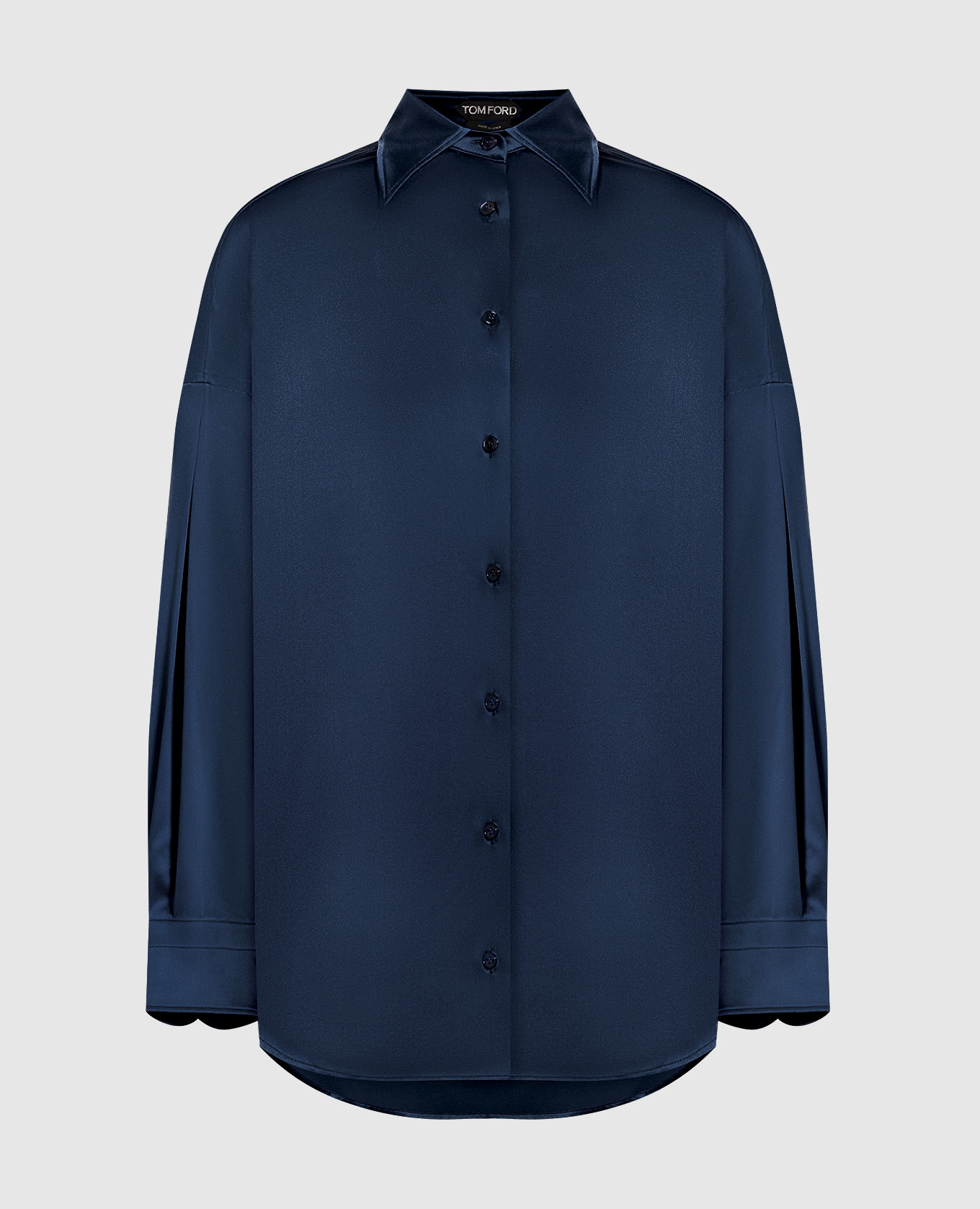 

Blue silk blouse Tom Ford