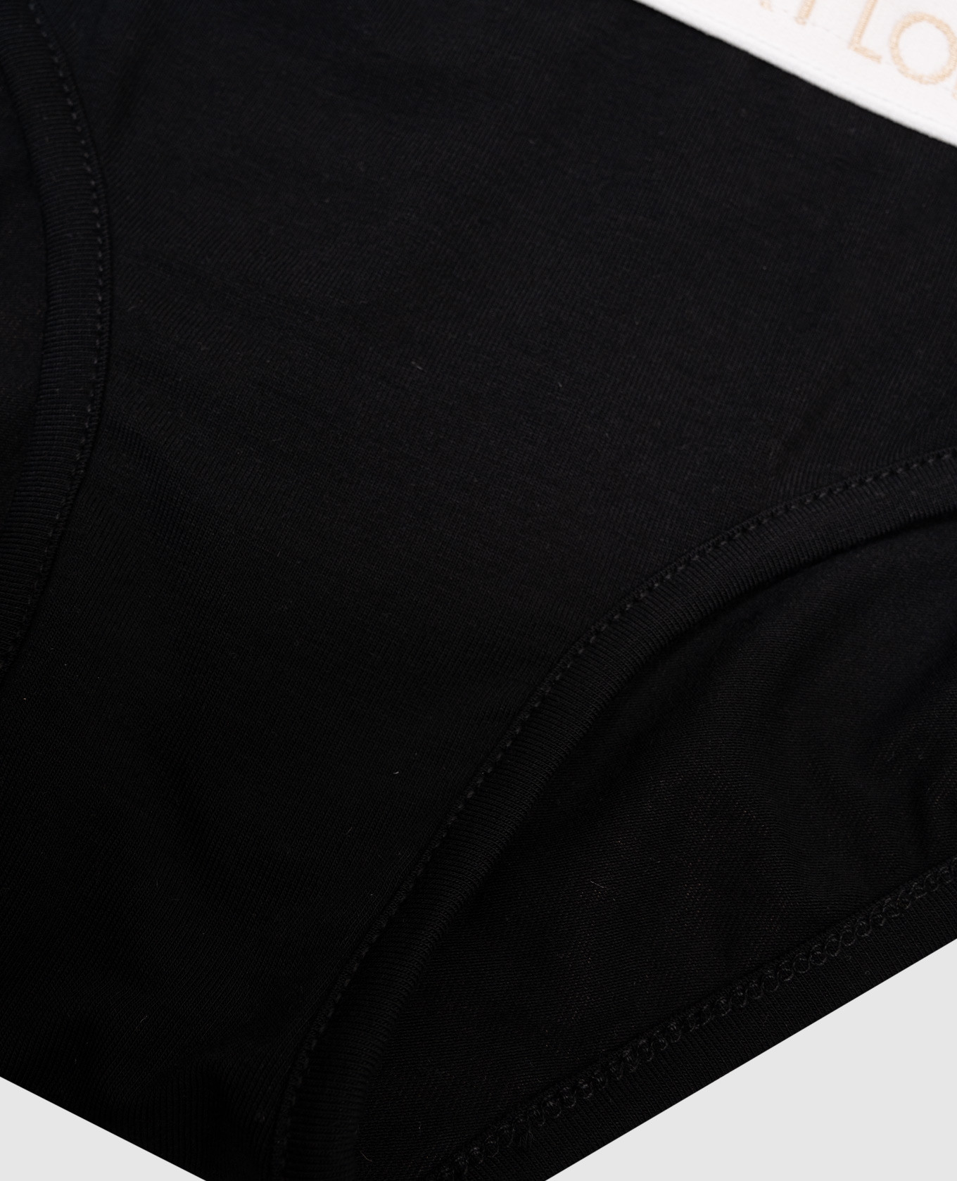 

Children's black panties with logo Story Loris